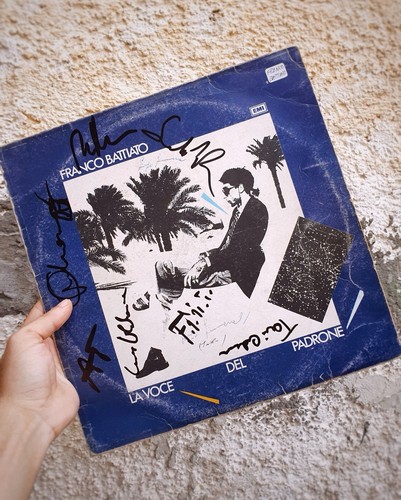 Vinile giri autografato - vinile,