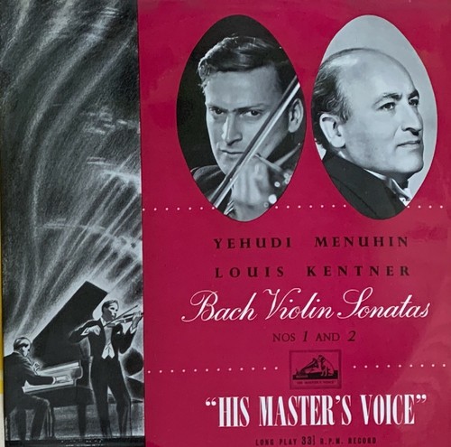 Disco menuhin kentner bach - disco,