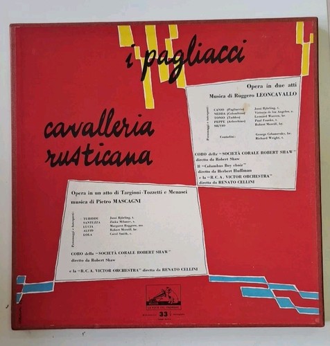 Pagliacci cavalleria - pagliacci,