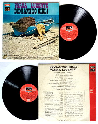 Beniamino gigli varca - lp,