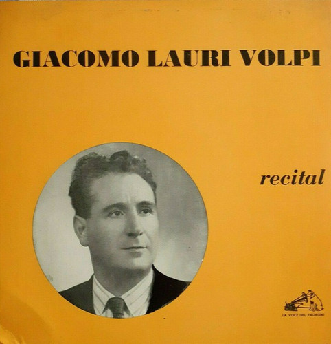 Giacomo lauri volpi recital - lauri-volpi,