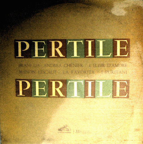 Aureliano pertile recital - pertile,